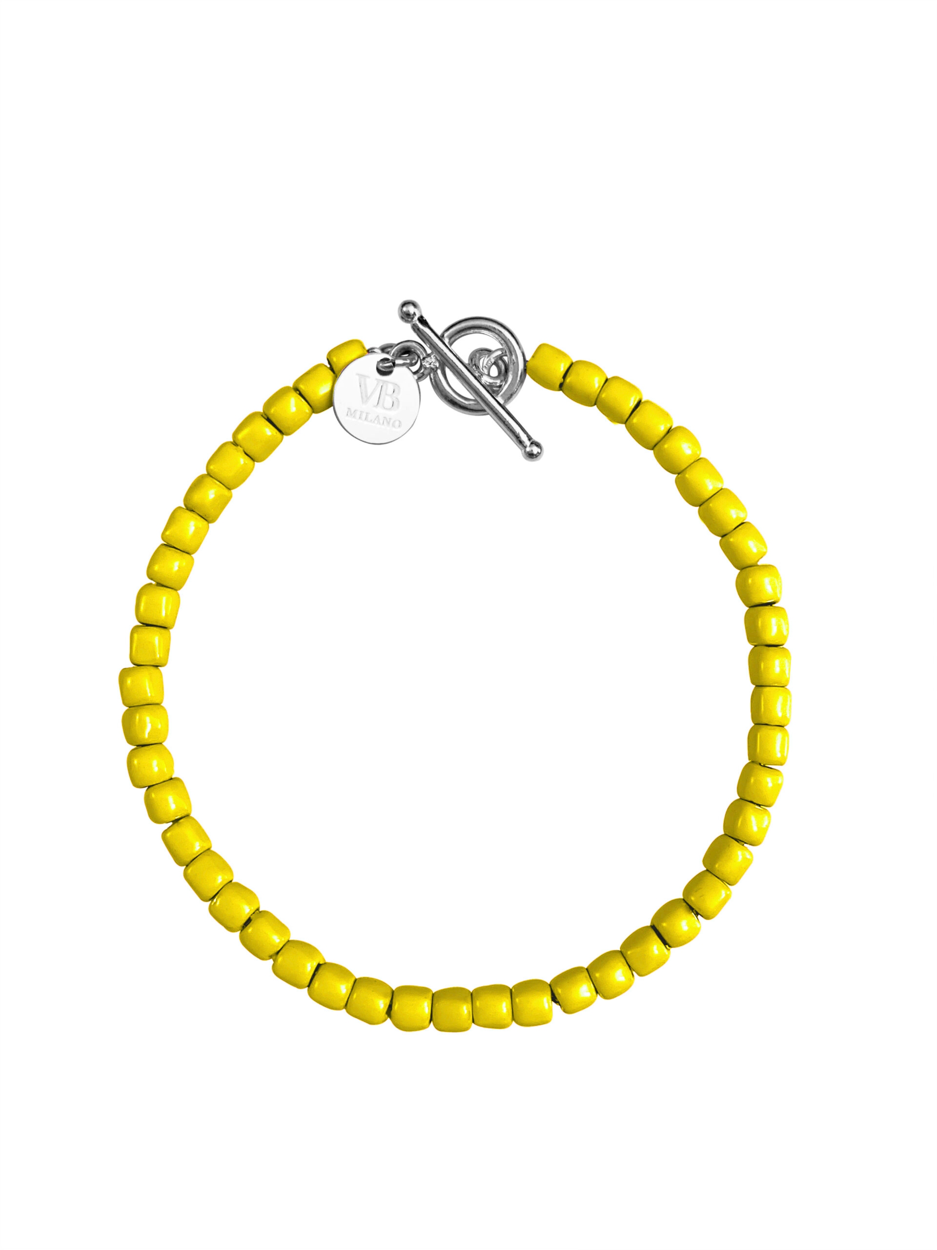 BRACCIALE GRANELLINI GIALLO