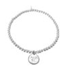 BRACCIALE SFERE MEDAGLIETTA AMA(TI)