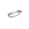 ANELLO A STAFFA ARGENTO