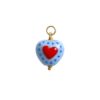 CIONDOLO CUORE CERAMICA