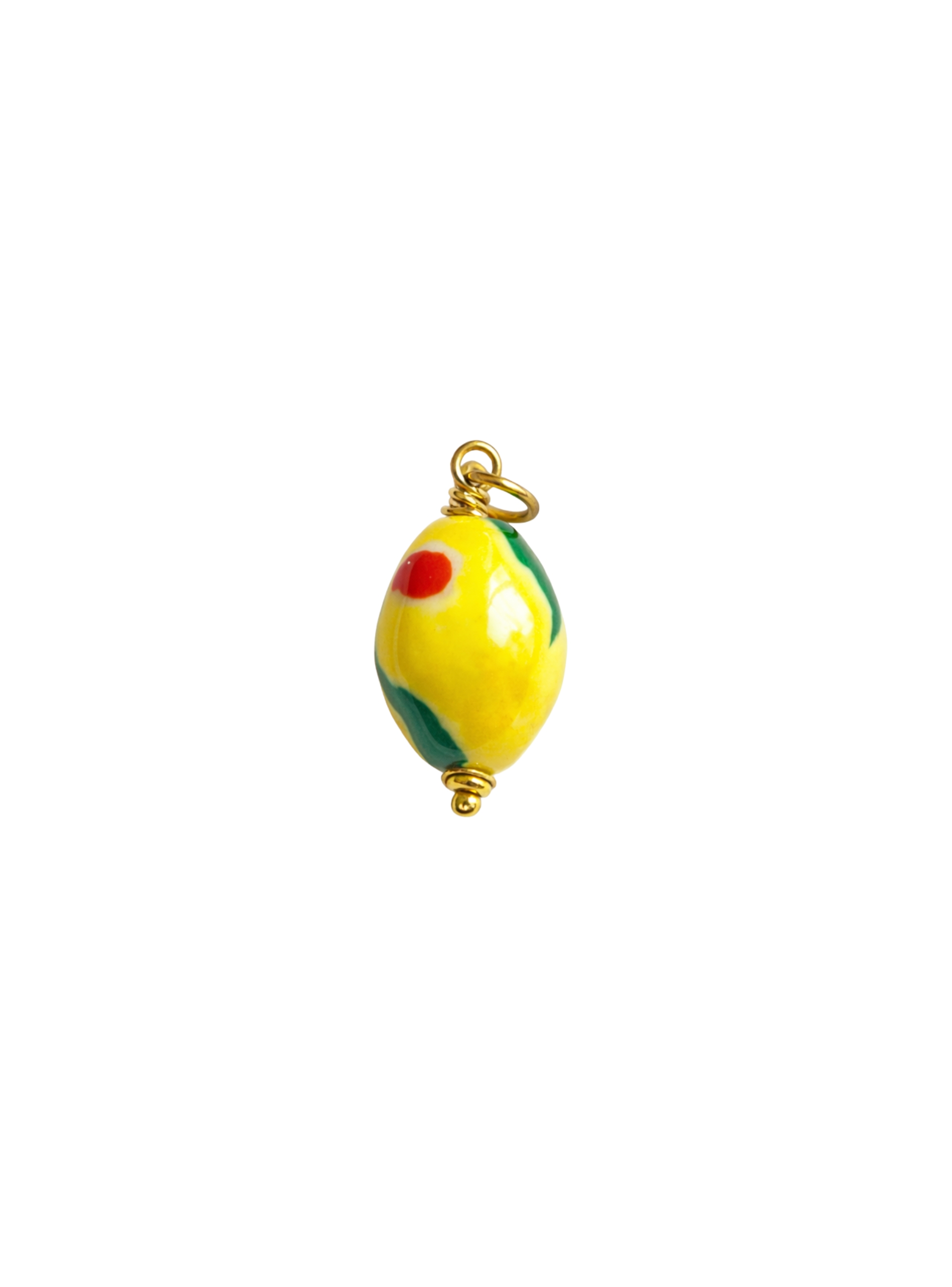 CIONDOLO LIMONE CERAMICA
