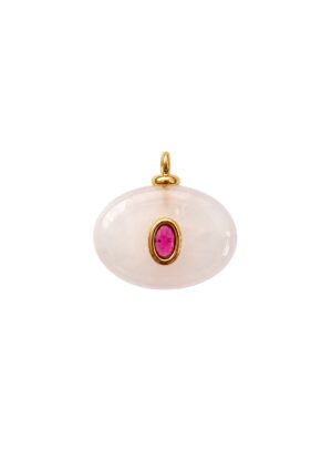 ciondolo-pietra-sacra-quarzo-rosa-ovale-valeria-bugatto